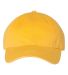 Richardson Hats 320 Washed Chino Cap Yellow front view