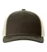 Richardson Hats 112FP Trucker Cap in Chocolate chip/ birch front view