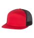Richardson Hats 168 Hi-Pro 7- Panel Trucker Cap Red/ Black side view