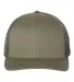 Richardson Hats 112PM Printed Mesh-Back Trucker Ca in Loden/ green camo front view