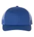 Richardson Hats 112PM Printed Mesh-Back Trucker Ca in Royal/ royal to white fade front view