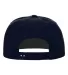 Richardson Hats 256 Umpqua Snapback Cap in Navy/ white back view