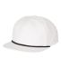 Richardson Hats 256 Umpqua Snapback Cap White/ Black side view