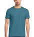 Jerzees 560MR Premium Blend Ringspun Crewneck T-Sh in Digital Teal Heather
