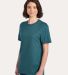 Jerzees 560MR Premium Blend Ringspun Crewneck T-Sh in Digital Teal Heather