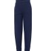 Jerzees 975YR Youth NuBlend® Jogger Fleece Pant J. Navy front view