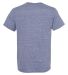Jerzees 88MR Snow Heather Jersey Crew T-Shirt in Denim