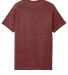 Jerzees 88MR Snow Heather Jersey Crew T-Shirt in Maroon