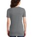 Jerzees 88WVR Women's Snow Heather Jersey V-Neck in Charcoal