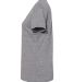 Jerzees 88WVR Women's Snow Heather Jersey V-Neck in Charcoal