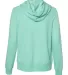 Jerzees 92WR Women's Snow Heather French Terry Ful Mint back view