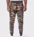 Cotton Heritage M7580C Unisex Premium Jogger Khaki Camo front view