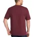 Cornerstone CS430 CornerStone    Workwear Pocket T Maroon back view