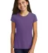 District Clothing DT130YG District    Girls Perfec Purple Frost front view