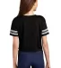 District Clothing DT488 District    Women's Scorec Black/White back view