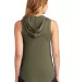 District Clothing DT1375 District    Women's Perfe Miltry Grn Fro back view