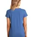 District Clothing DT8001 District    Women¿s Re-T Blue Heather back view