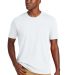 District Clothing DT8000 District    Re-Tee in White front view