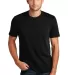 District Clothing DT8000 District    Re-Tee in Black front view