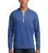 New Era Apparel NEA123 New Era    Sueded Cotton Bl Royal Heather front view