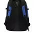 New Era NEB300     Shutout Backpack Royal/Black back view