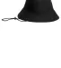 New Era NE800 Hex Era Bucket Hat Black front view