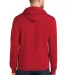 Port & Company PC78HT     Tall Core Fleece Pullove Red back view