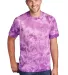 Port & Company PC145     Crystal Tie-Dye Tee Purple front view