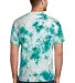 Port & Company PC145     Crystal Tie-Dye Tee Teal back view