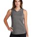 Sport Tek LST410 Sport-Tek Ladies PosiCharge Tri-B in True royal/ dark grey heather
