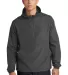Sport Tek JST66 Sport-Tek    Packable Anorak in Graphite grey front view