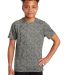 Sport Tek YST460 Sport-Tek    Youth Digi Camo Tee in Grey concrete front view