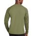 Sport Tek ST460LS Sport-Tek    Long Sleeve Digi Ca in Olive drab grn back view