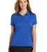Nike BV6043  Ladies Dry Essential Solid Polo Game Royal front view