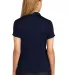 Nike BV6043  Ladies Dry Essential Solid Polo Midnight Navy back view