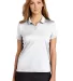 Nike BV6043  Ladies Dry Essential Solid Polo White front view