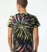 Dynomite 200MS Multi-Color Spiral Short Sleeve T-S in Aurora back view