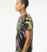 Dynomite 200MS Multi-Color Spiral Short Sleeve T-S in Aurora side view