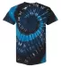 Dynomite 200MS Multi-Color Spiral Short Sleeve T-S in Deep sea front view