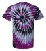 Dynomite 200MS Multi-Color Spiral Short Sleeve T-S in Nightmare back view