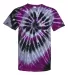 Dynomite 200MS Multi-Color Spiral Short Sleeve T-S in Nightmare front view