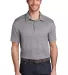 Port Authority Clothing K583 Port Authority    Str Graphite/White front view