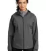 Port Authority Clothing L407 Port Authority    Lad Graphite Grey front view