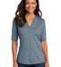 Port Authority Clothing LK583 Port Authority    La in Reg bl/gsty gy front view