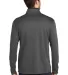 Port Authority Clothing K584 Port Authority    Sil Steel Grey/Blk back view