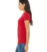 BELLA 6004 Womens Favorite T-Shirt in Red side view