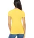 BELLA 6004 Womens Favorite T-Shirt in Yellow back view