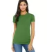 BELLA 6004 Womens Favorite T-Shirt in Leaf front view