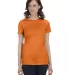 BELLA 6004 Womens Favorite T-Shirt in Burnt orange front view