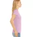 BELLA 6004 Womens Favorite T-Shirt in Lilac side view